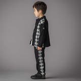 【お揃い】アーガイル+裏毛切り替え襟付きカーディガン(95~150cm) | BeBe Petits Pois Vert | 詳細画像6 