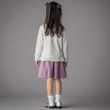 ヘリンボーンラメニットカーディガン(95~150cm) | BeBe Petits Pois Vert | 詳細画像3 
