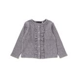ラメニットフリルカーディガン(95~160cm) | BeBe Petits Pois Vert | 詳細画像14 