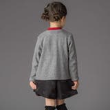 ラメニットフリルカーディガン(95~160cm) | BeBe Petits Pois Vert | 詳細画像6 