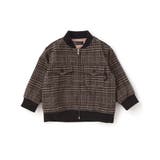 チェック起毛ジップブルゾン(95~150cm) | BeBe Petits Pois Vert | 詳細画像10 