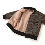 チェック起毛ジップブルゾン(95~150cm) | BeBe Petits Pois Vert | 詳細画像17 