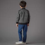 チェック起毛ジップブルゾン(95~150cm) | BeBe Petits Pois Vert | 詳細画像4 