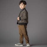 チェック起毛ジップブルゾン(95~150cm) | BeBe Petits Pois Vert | 詳細画像5 