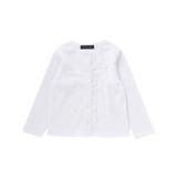 ポツポツ編み長袖チュールフリルカーディガン(95~160cm) | BeBe Petits Pois Vert | 詳細画像15 