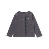 ポツポツ編み長袖チュールフリルカーディガン(95~160cm) | BeBe Petits Pois Vert | 詳細画像7 