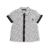 【お揃い】ボタニカル柄シャツ(95~150cm) | BeBe Petits Pois Vert | 詳細画像12 