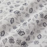 【お揃い】ボタニカル柄シャツ(95~150cm) | BeBe Petits Pois Vert | 詳細画像17 