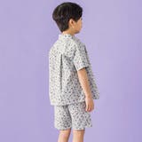 【お揃い】ボタニカル柄シャツ(95~150cm) | BeBe Petits Pois Vert | 詳細画像3 