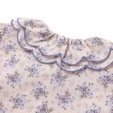 バラ柄スカラップ襟半袖ブラウス(95~150cm) | BeBe Petits Pois Vert | 詳細画像10 
