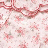 バラ柄スカラップ襟半袖ブラウス(95~150cm) | BeBe Petits Pois Vert | 詳細画像6 