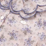 バラ柄スカラップ襟半袖ブラウス(95~150cm) | BeBe Petits Pois Vert | 詳細画像9 