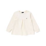 花ストレッチフロントプリーツAライントレーナー(95~160cm) | BeBe Petits Pois Vert | 詳細画像7 