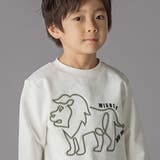 コード刺しゅうライオントレーナー(95~150cm) | BeBe Petits Pois Vert | 詳細画像4 