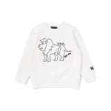 コード刺しゅうライオントレーナー(95~150cm) | BeBe Petits Pois Vert | 詳細画像8 