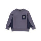 裏毛×タフタ切り替えトレーナー(95~160cm) | BeBe Petits Pois Vert | 詳細画像9 