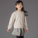 裏毛リボンポイントトレーナー(95~150cm) | BeBe Petits Pois Vert | 詳細画像3 