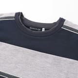 裏毛×鹿の子切り替えトレーナー(95~160cm) | BeBe Petits Pois Vert | 詳細画像12 