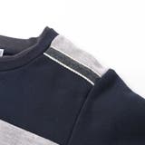 裏毛×鹿の子切り替えトレーナー(95~160cm) | BeBe Petits Pois Vert | 詳細画像13 