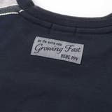 裏毛×鹿の子切り替えトレーナー(95~160cm) | BeBe Petits Pois Vert | 詳細画像16 