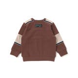 裏毛×鹿の子切り替えトレーナー(95~160cm) | BeBe Petits Pois Vert | 詳細画像20 