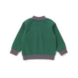 配色モックネックトレーナー(95~150cm) | BeBe Petits Pois Vert | 詳細画像11 