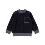 配色モックネックトレーナー(95~150cm) | BeBe Petits Pois Vert | 詳細画像8 