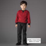 まだら柄裏起毛トレーナー(95~150cm) | BeBe Petits Pois Vert | 詳細画像2 