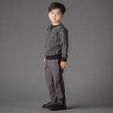 まだら柄裏起毛トレーナー(95~150cm) | BeBe Petits Pois Vert | 詳細画像4 