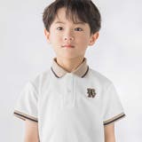 編立リブ鹿の子半袖ポロシャツ(95~150cm) | BeBe Petits Pois Vert | 詳細画像3 