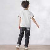 編立リブ鹿の子半袖ポロシャツ(95~150cm) | BeBe Petits Pois Vert | 詳細画像4 