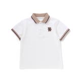 編立リブ鹿の子半袖ポロシャツ(95~150cm) | BeBe Petits Pois Vert | 詳細画像7 