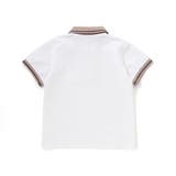 編立リブ鹿の子半袖ポロシャツ(95~150cm) | BeBe Petits Pois Vert | 詳細画像8 