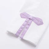 裾リボンスリット入りデニムパンツ(95~160cm) | BeBe Petits Pois Vert | 詳細画像8 