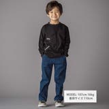 タック加工ストレッチデニム(95~160cm) | BeBe Petits Pois Vert | 詳細画像2 