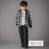 タック加工ストレッチデニム(95~160cm) | BeBe Petits Pois Vert | 詳細画像4 