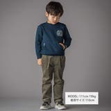 ウエストタブデザインコーデュロイロングパンツ(95~160cm) | BeBe Petits Pois Vert | 詳細画像2