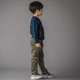 ウエストタブデザインコーデュロイロングパンツ(95~160cm) | BeBe Petits Pois Vert | 詳細画像5