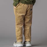 ベージュ | ウエストタブデザインコーデュロイロングパンツ(95~160cm) | BeBe Petits Pois Vert