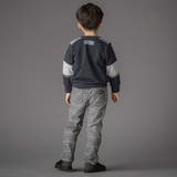 グレンチェック起毛ストレートパンツ(95~150cm) | BeBe Petits Pois Vert | 詳細画像3