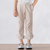 裾フリルカットソー7分丈パンツ(95~150cm) | BeBe Petits Pois Vert | 詳細画像1 