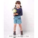 コールテン リボン付き ショートパンツ(95~150cm) | BeBe Petits Pois Vert | 詳細画像2
