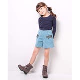 コールテン リボン付き ショートパンツ(95~150cm) | BeBe Petits Pois Vert | 詳細画像3