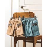 コールテン リボン付き ショートパンツ(95~150cm) | BeBe Petits Pois Vert | 詳細画像7