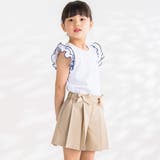 ダンボールニットキュロットパンツ(95~150cm) | BeBe Petits Pois Vert | 詳細画像6