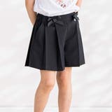 ブラック | ダンボールニットキュロットパンツ(95~150cm) | BeBe Petits Pois Vert