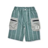 ストライプダンガリーハーフパンツ(95~150cm) | BeBe Petits Pois Vert | 詳細画像5