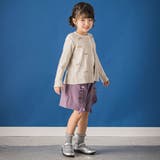 異素材フリルキュロットパンツ(95~150cm) | BeBe Petits Pois Vert | 詳細画像3 