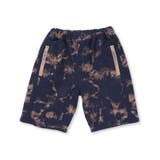 ネイビー系 | タイダイハーフパンツ(95~150cm) | BeBe Petits Pois Vert