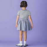 ツイード風ランダムタックキュロットパンツ(95~150cm) | BeBe Petits Pois Vert | 詳細画像5